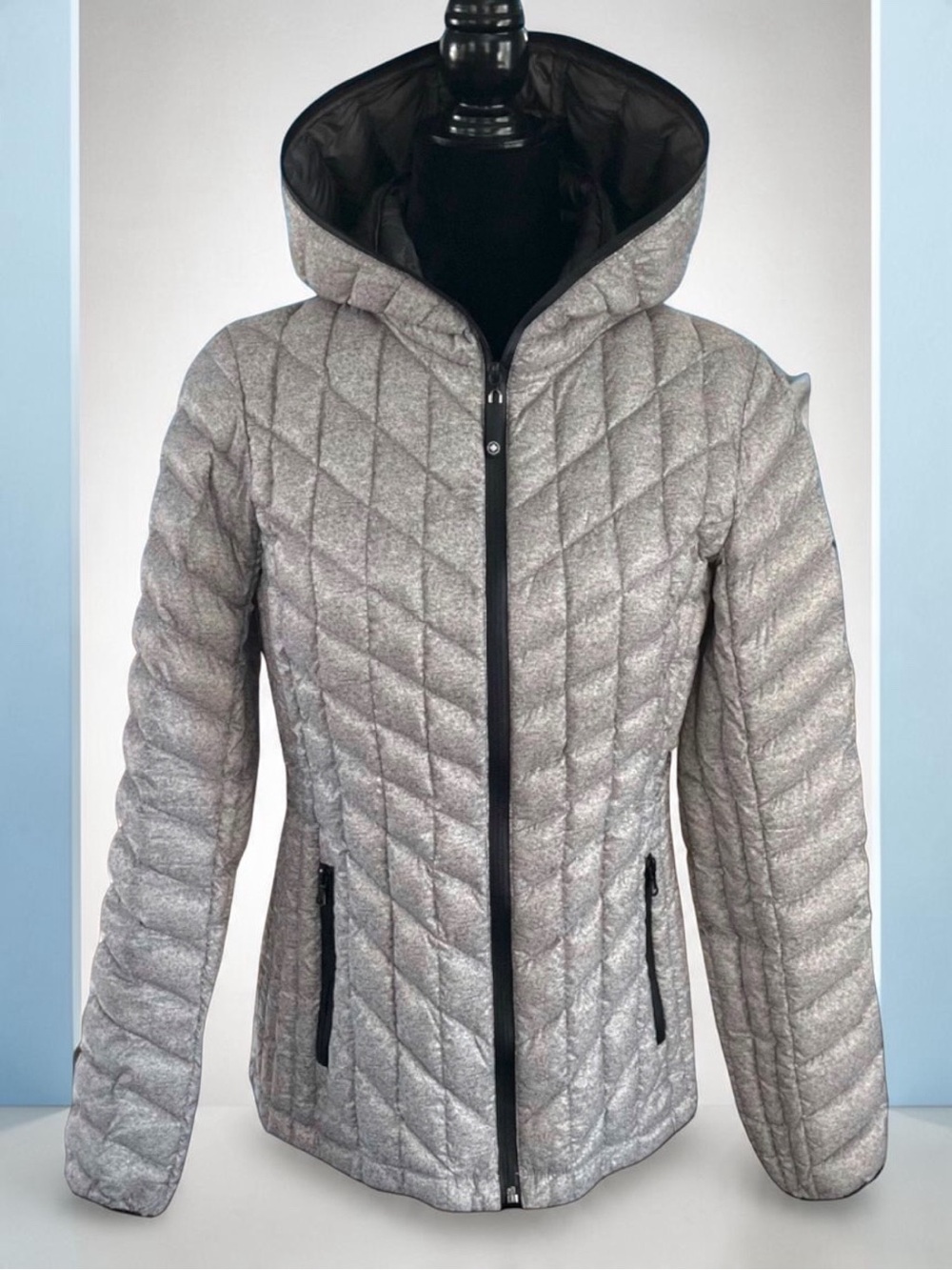 💖 HFX Packable Hooded Puffer Jacket • Lightweight Diamond Quilted 💖